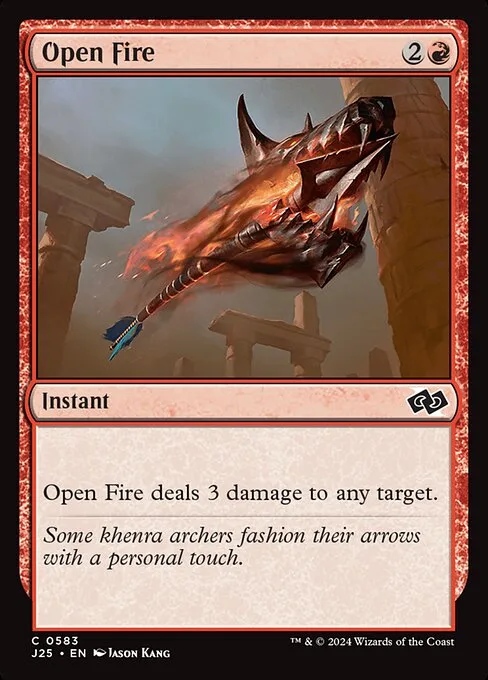 Open Fire · Foundations Jumpstart 583/779