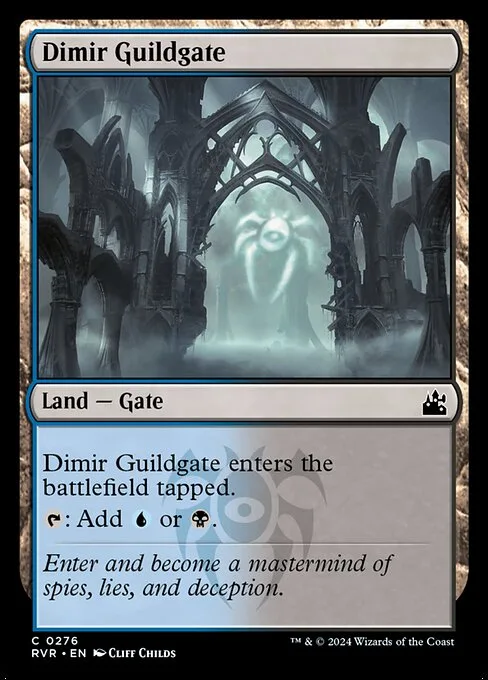 Dimir Guildgate · Ravnica Remastered 276/531