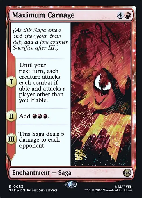 Maximum Carnage · Marvel's Spider-Man Promos 83s/68