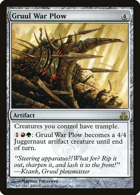 Gruul War Plow · Guildpact 151/167