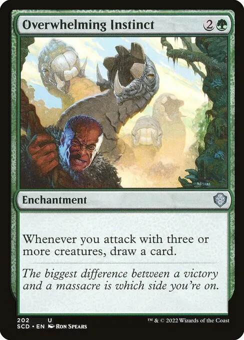 Overwhelming Instinct · Starter Commander Decks 202/352
