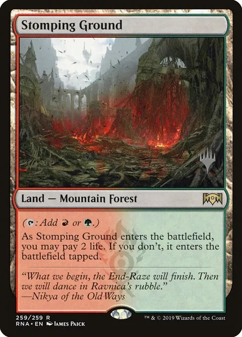 Stomping Ground · Ravnica Allegiance Promos 259p/81