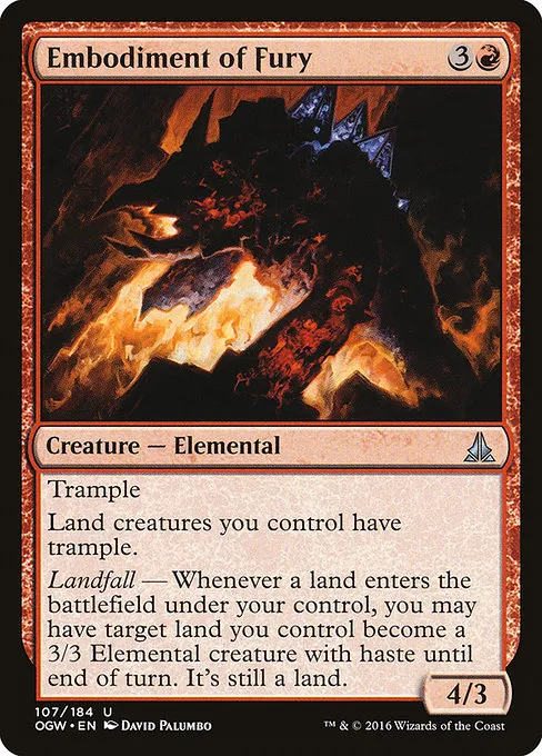 Embodiment of Fury · Oath of the Gatewatch 107/187