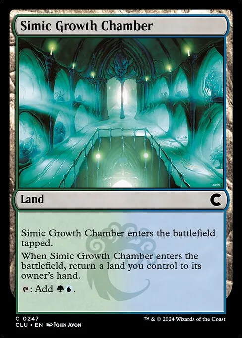 Simic Growth Chamber · Ravnica: Clue Edition 247/284