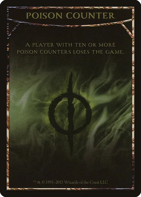 Poison Counter · Mirrodin Besieged Tokens 6/6