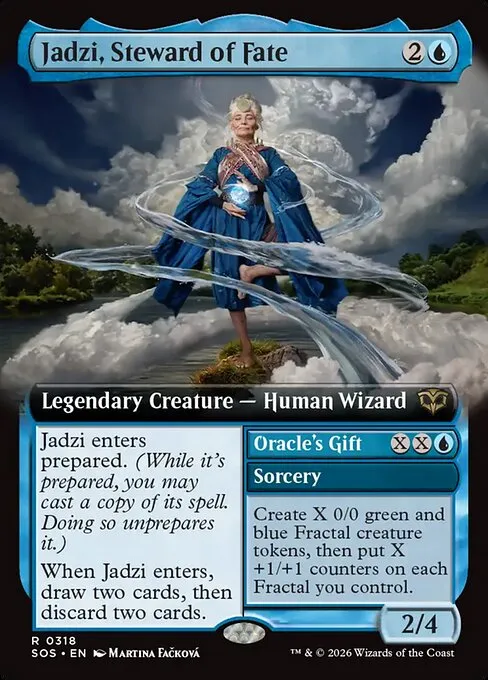 Jadzi, Steward of Fate // Oracle's Gift · Secrets of Strixhaven 318/368