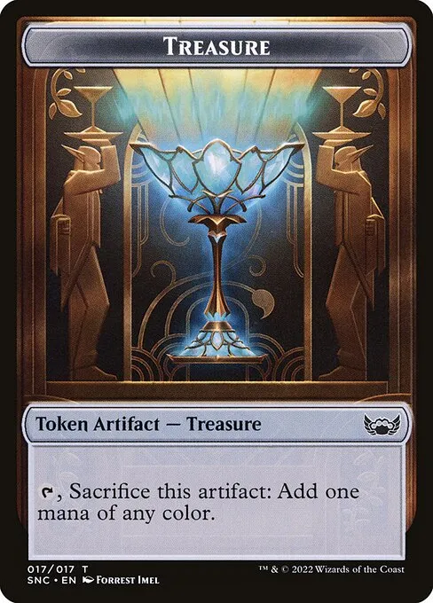 Treasure · Streets of New Capenna Tokens 17/19