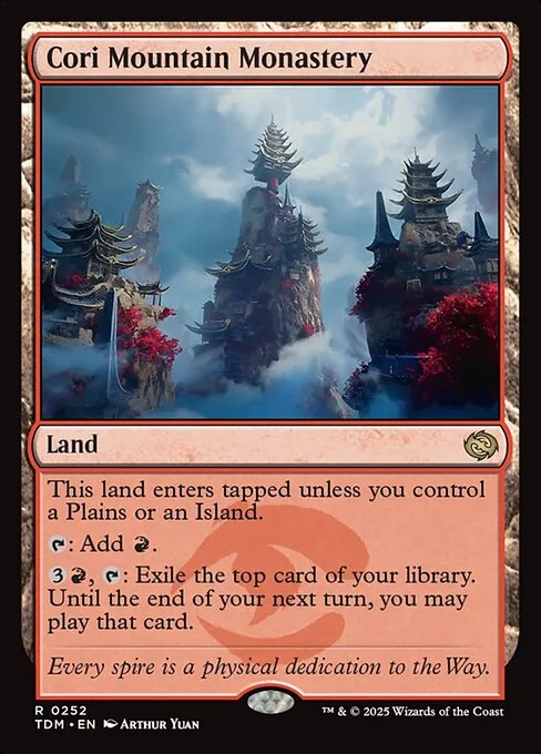 Cori Mountain Monastery · Tarkir: Dragonstorm 252/427