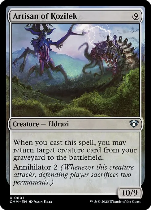 Artisan of Kozilek · Commander Masters 801/1067
