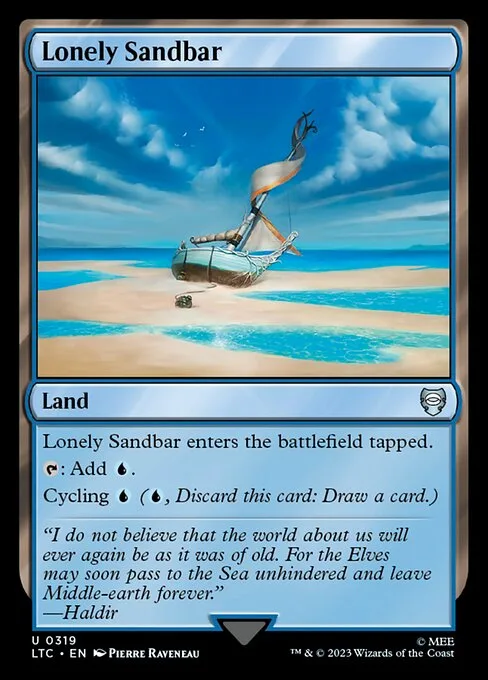 Lonely Sandbar · Tales of Middle-earth Commander 319/591