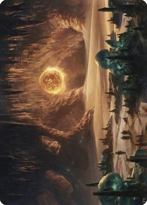 Plains // Plains · Adventures in the Forgotten Realms Art Series 63/81