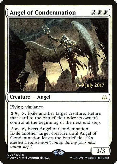 Angel of Condemnation · Hour of Devastation Promos 3s/62