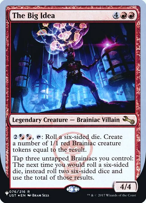The Big Idea · The List (Unfinity Foil Edition) 26/62