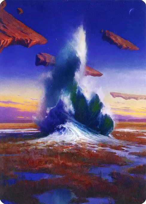 Flooded Strand // Flooded Strand · Zendikar Rising Art Series 29/81