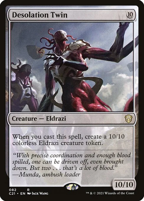 Desolation Twin · Commander 2021 82/409