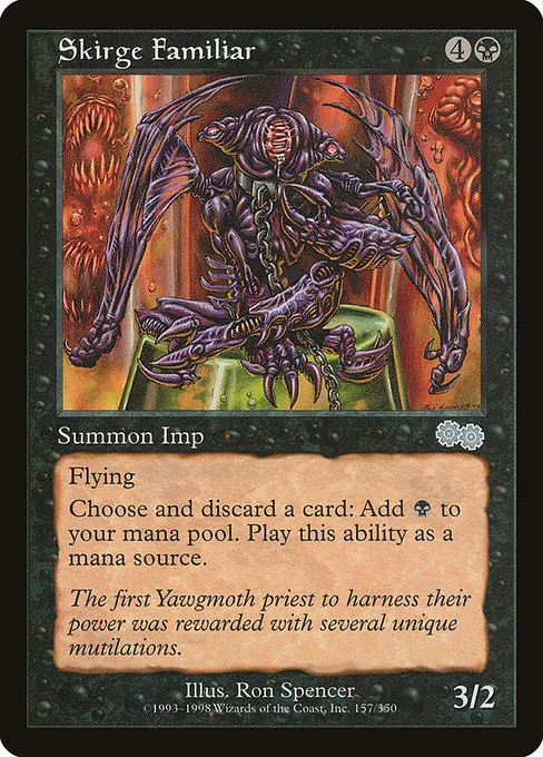 Skirge Familiar · Urza's Saga 157/357