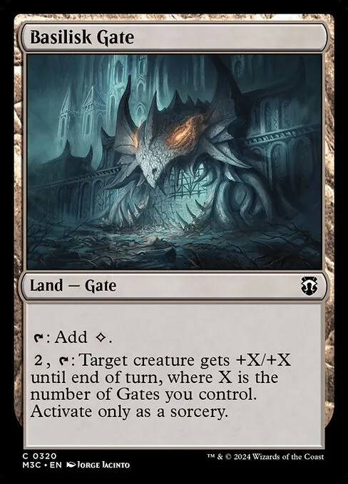 Basilisk Gate · Modern Horizons 3 Commander 320/398