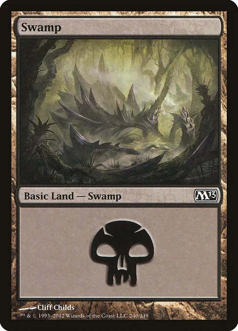 Swamp · Magic 2013 240/249