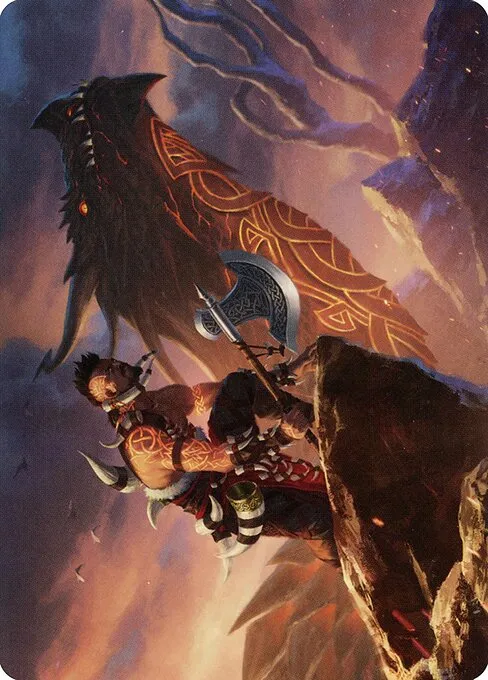 Dragonkin Berserker // Dragonkin Berserker · Kaldheim Art Series 32/81