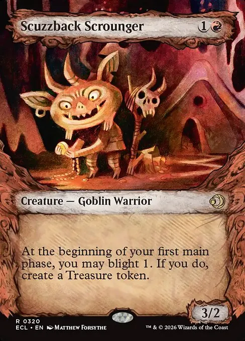 Scuzzback Scrounger · Lorwyn Eclipsed 320/408