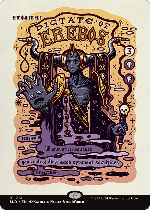 Dictate of Erebos · Secret Lair Drop 1713/2547