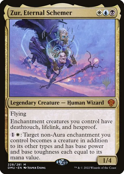 Zur, Eternal Schemer · Dominaria United Promos 228p/161