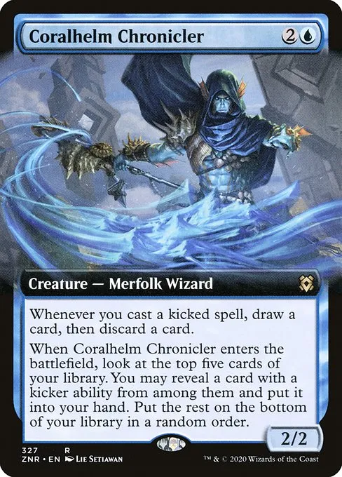 Coralhelm Chronicler · Zendikar Rising 327/407