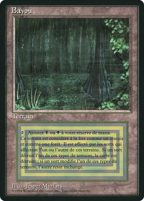 Bayou · Foreign Black Border 283/307