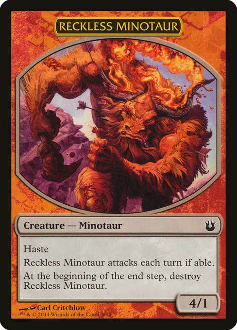 Reckless Minotaur · Battle the Horde 5/15