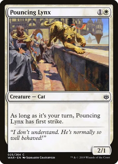 Pouncing Lynx · War of the Spark 25/312