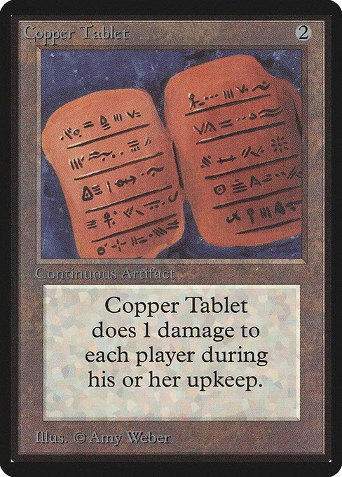 Copper Tablet · Limited Edition Beta 239/302
