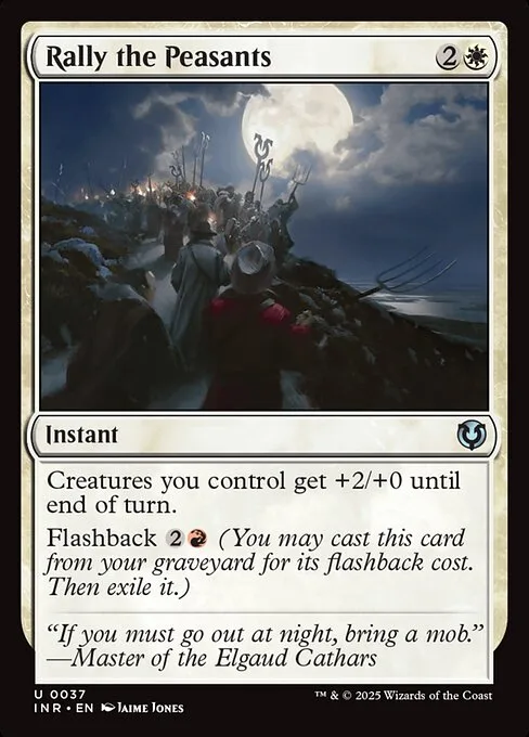 Rally the Peasants · Innistrad Remastered 37/495