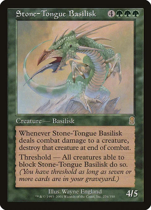 Stone-Tongue Basilisk · Odyssey 276/353