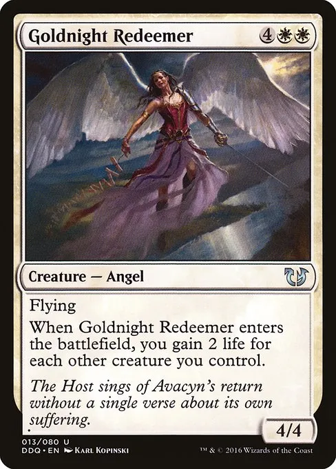 Goldnight Redeemer · Duel Decks: Blessed vs. Cursed 13/80