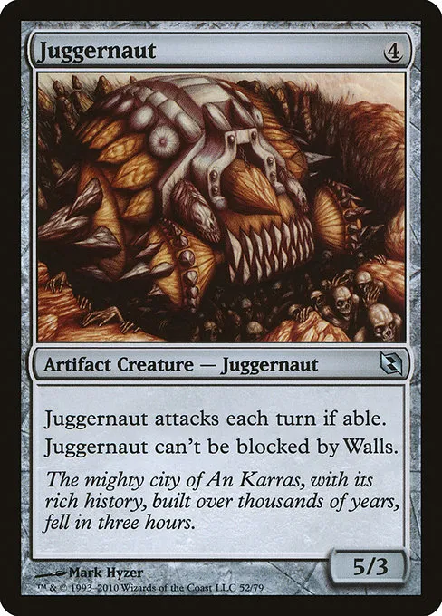 Juggernaut · Duel Decks: Elspeth vs. Tezzeret 52/79