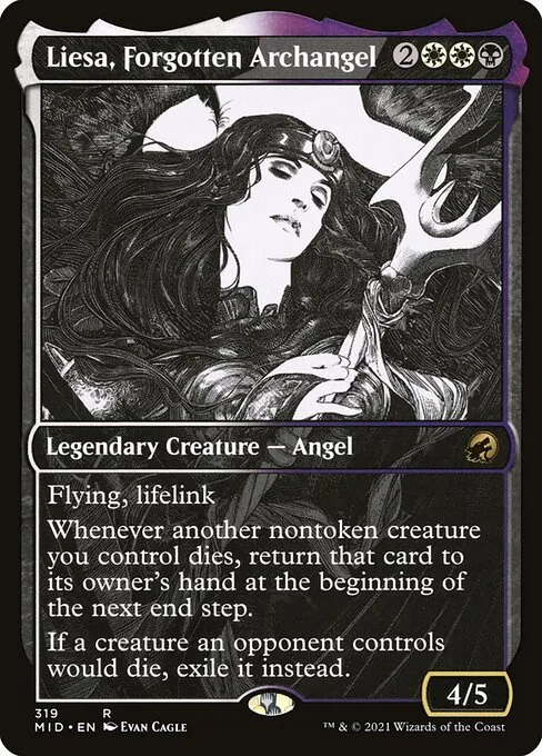Liesa, Forgotten Archangel · Innistrad: Midnight Hunt 319/399