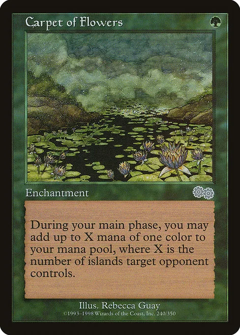 Carpet of Flowers · Urza's Saga 240/357