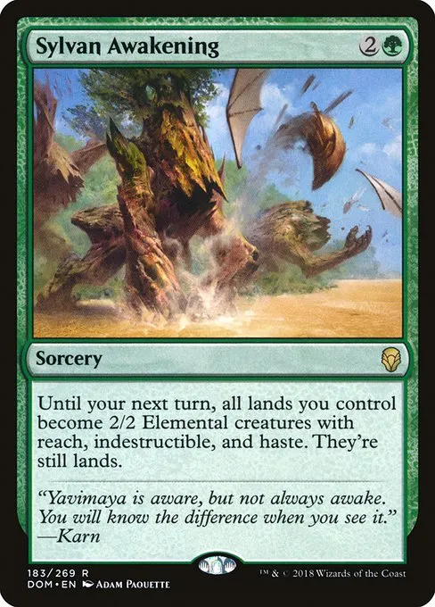 Sylvan Awakening · Dominaria 183/280