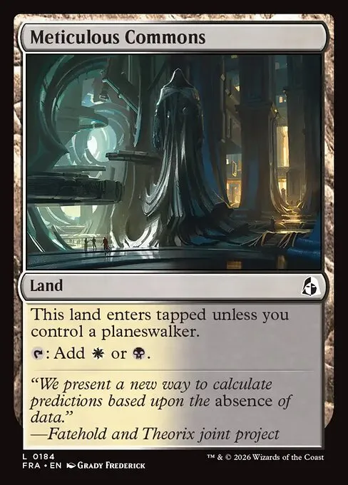 Meticulous Commons · Reality Fracture 184/7