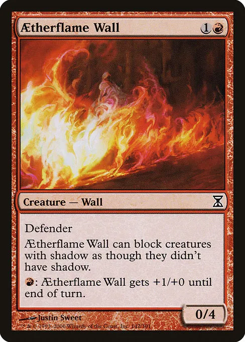 Aetherflame Wall · Time Spiral 142/301