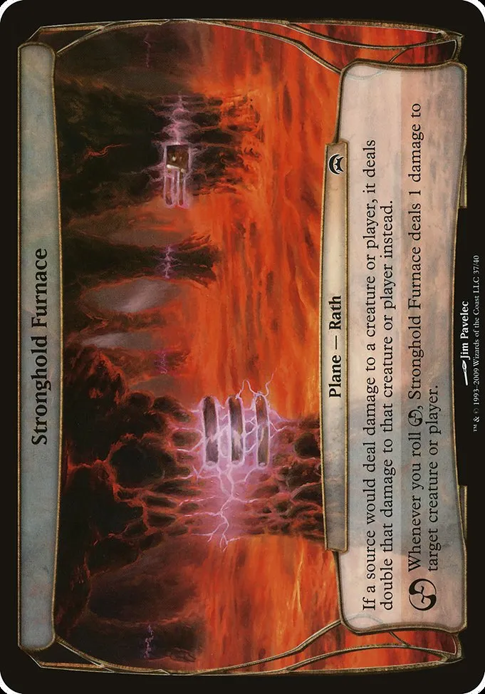 Stronghold Furnace · Planechase Planes 37/40