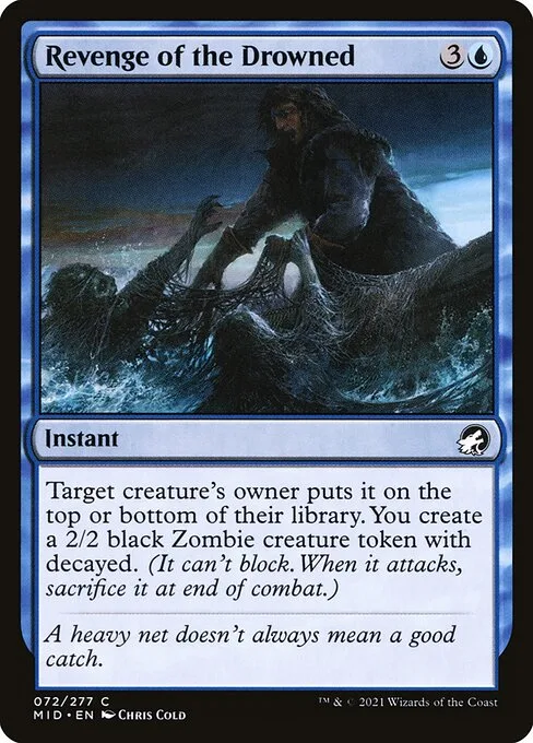 Revenge of the Drowned · Innistrad: Midnight Hunt 72/399