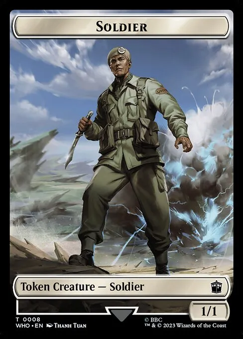 Soldier · Doctor Who Tokens 8/64