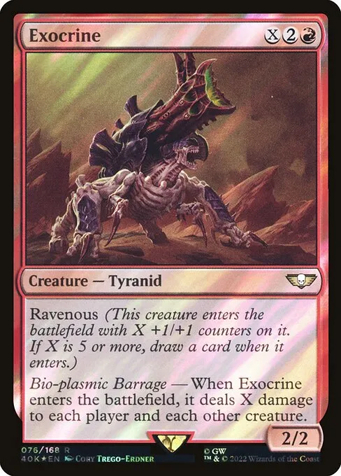 Exocrine · Warhammer 40,000 Commander 76★/617