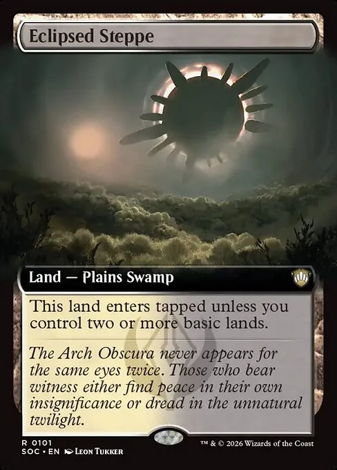 Eclipsed Steppe · Secrets of Strixhaven Commander 101/426