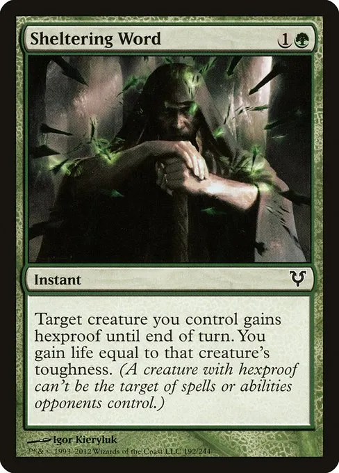 Sheltering Word · Avacyn Restored 192/244