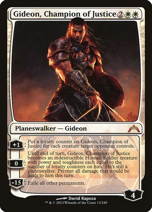 Gideon, Champion of Justice · Gatecrash 13/249