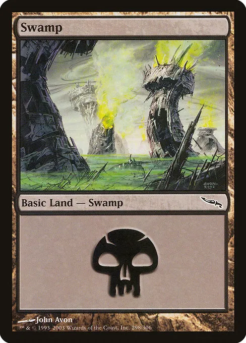 Swamp · Mirrodin 298/306
