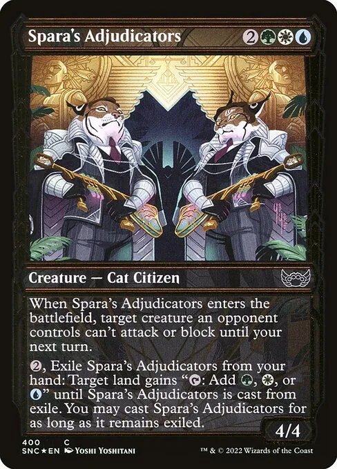 Spara's Adjudicators · Streets of New Capenna 400/513