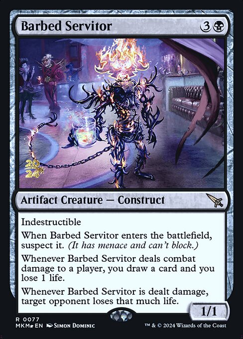 Barbed Servitor · Murders at Karlov Manor Promos 77s/180